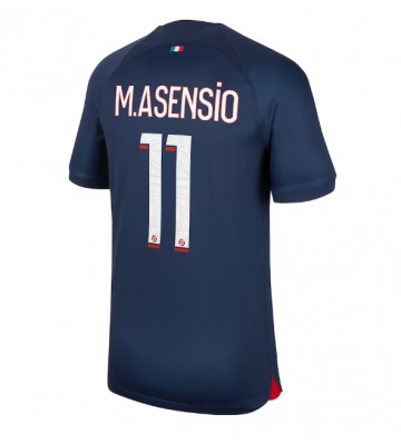Paris Saint-Germain Marco Asensio #11 Replika Hjemmebanetrøje 2023-24 Kortærmet